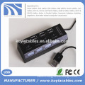 4Port usb 2.0 hub with LED Single on/off Factory sell